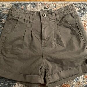 Green shorts